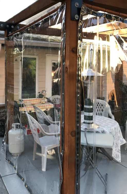 Clear patio enclosure Clear patio enclosure