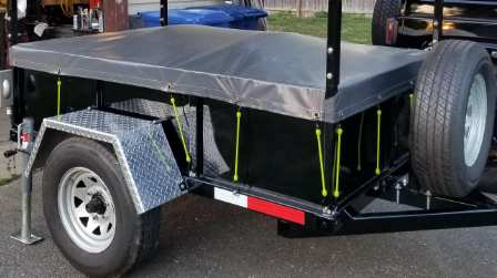 Utility Trailer Cover Ideas