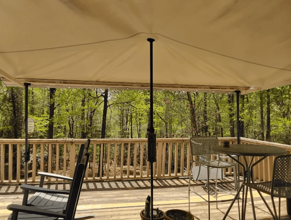 Replacement retractable awning cover