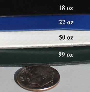 Tarp Thickness Vinyl Tarp Thickness