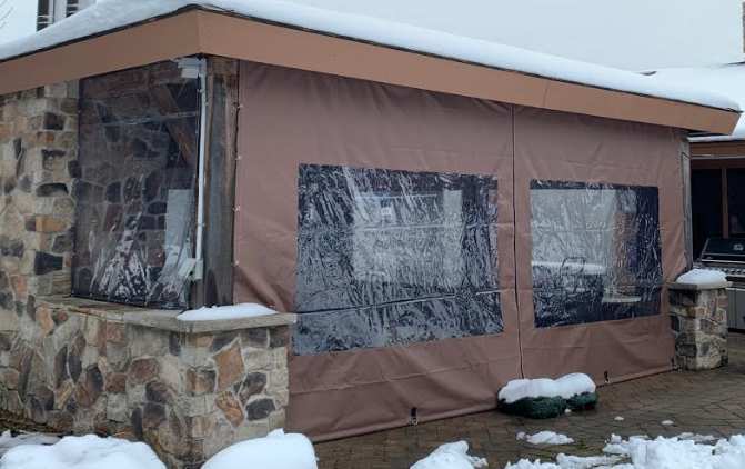 Windowed tarps Windowed tarps
